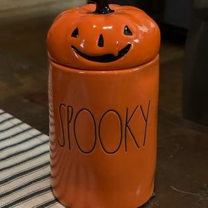 Rae Dunn Halloween candle